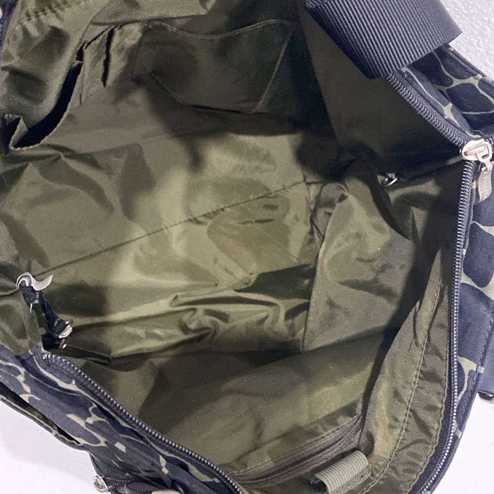 Baggallini Town Tote- Solid Nylon Crinkle,Black A… - image 3